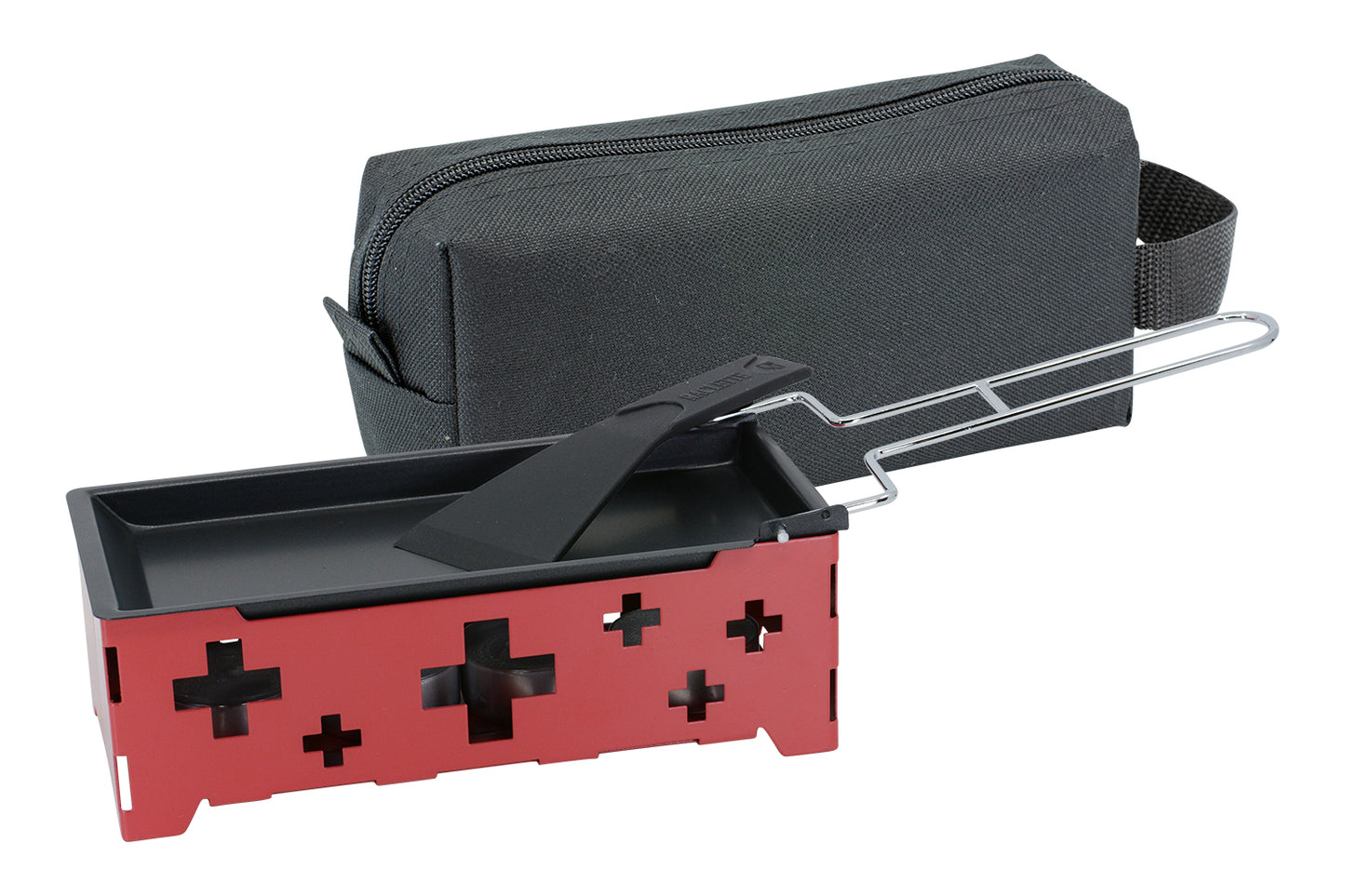 Kerzenraclette 2go "Swiss", rot