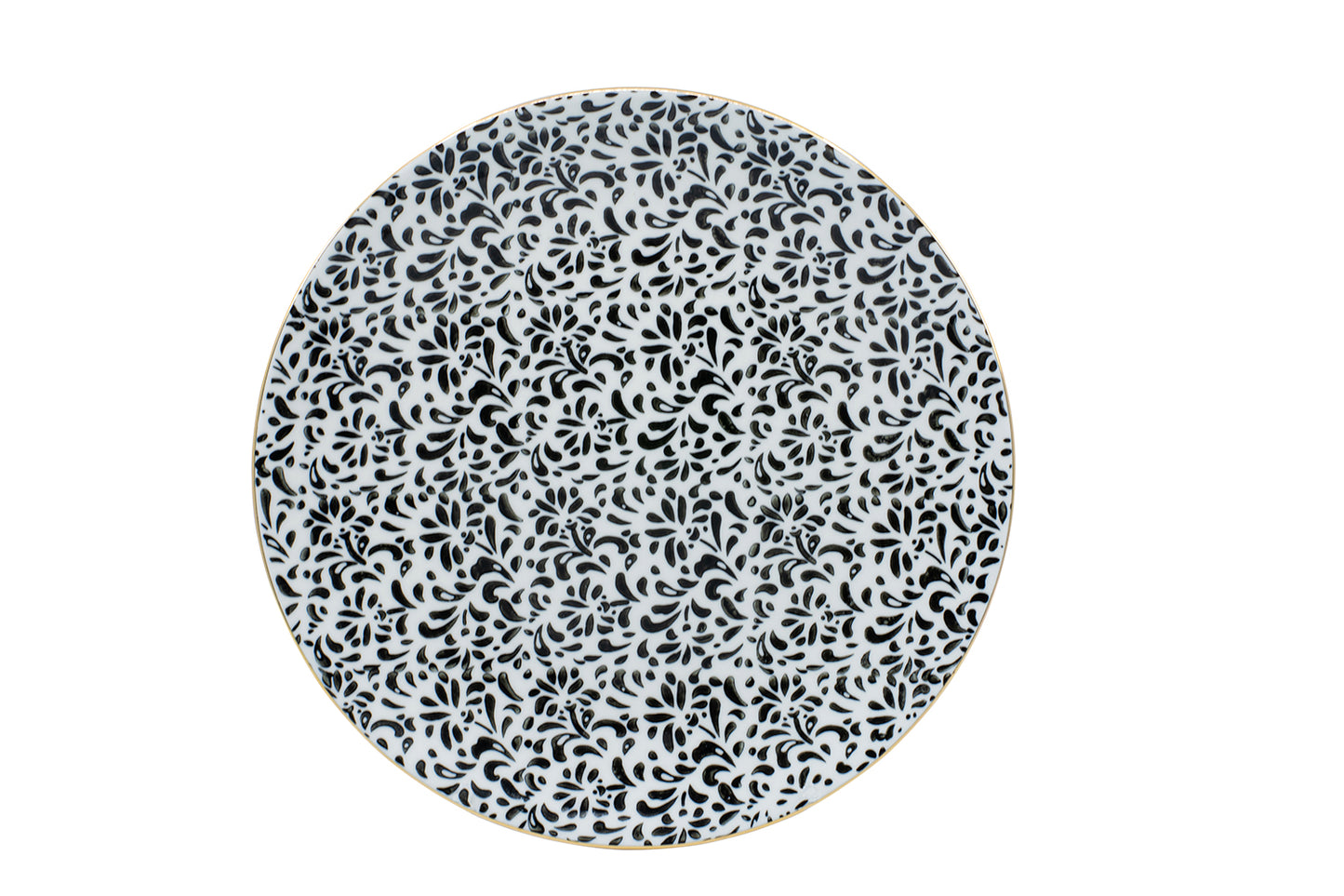 Fondue- und Essteller “Metropolitan” Floral, Ø 21 cm