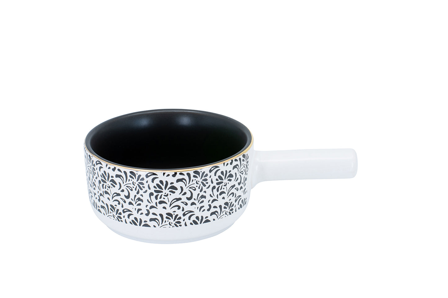 Käsefondue-Caquelon E16 "Floral", Ø 16 cm