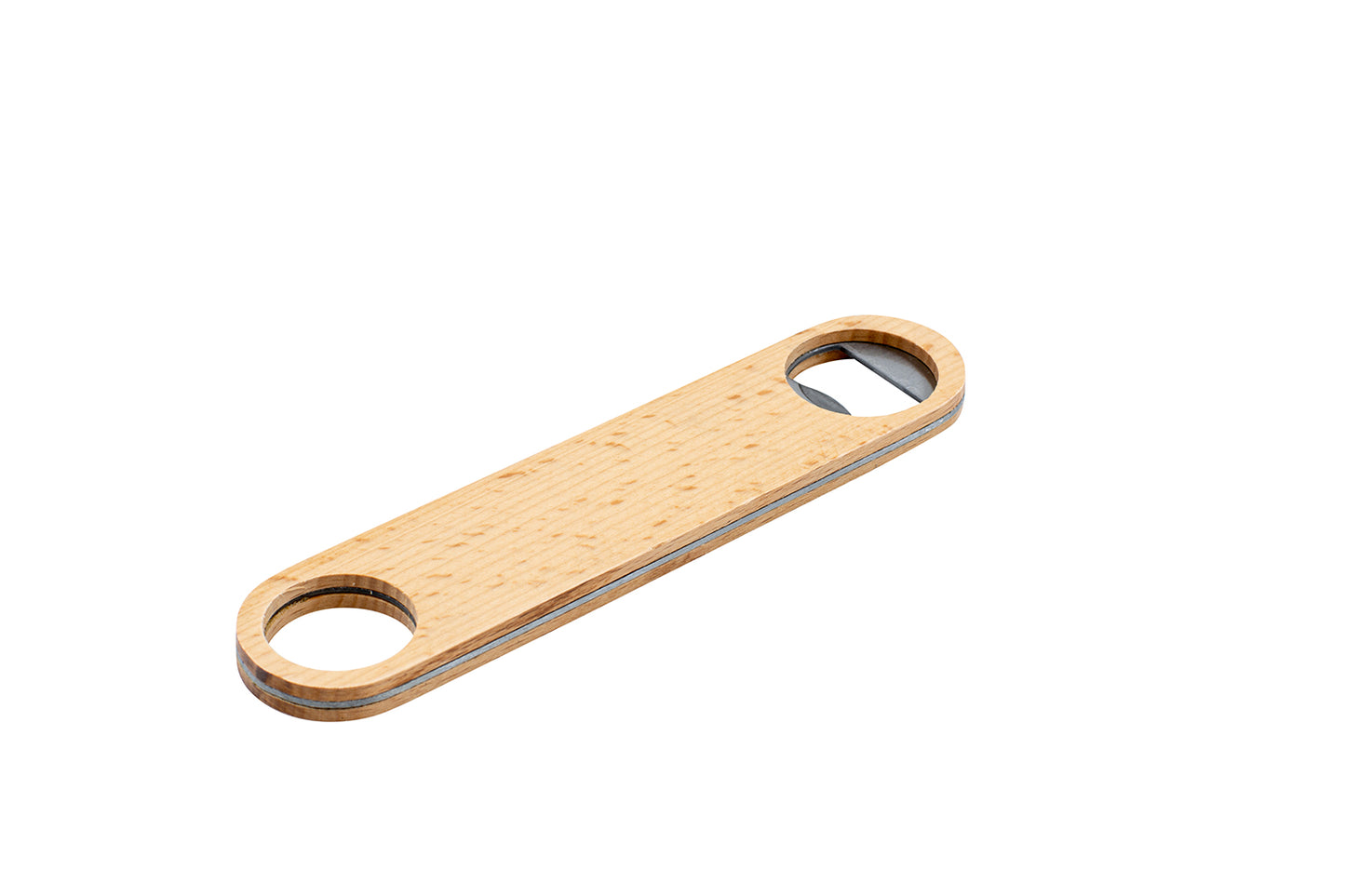 Flaschenöffner "Woody", 17.8 x 4 cm. Personalisierbar