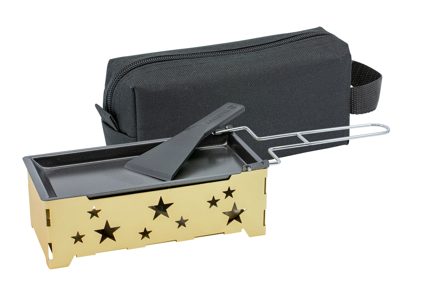 Kerzenraclette 2go "Golden Star", champagner