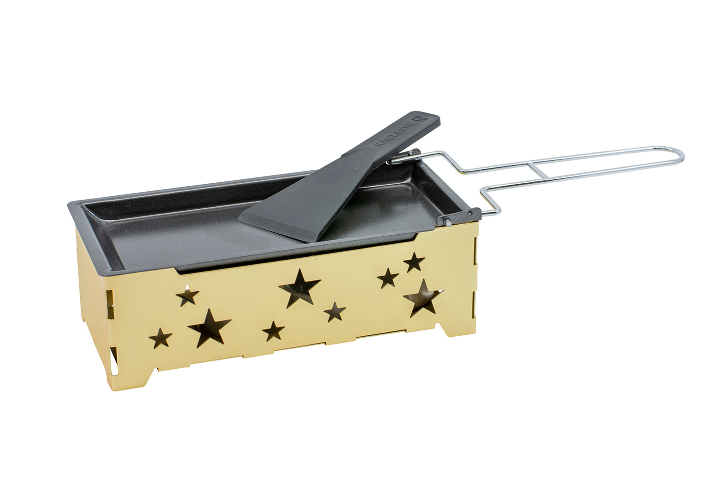 Kerzenraclette 2go "Golden Star", champagner
