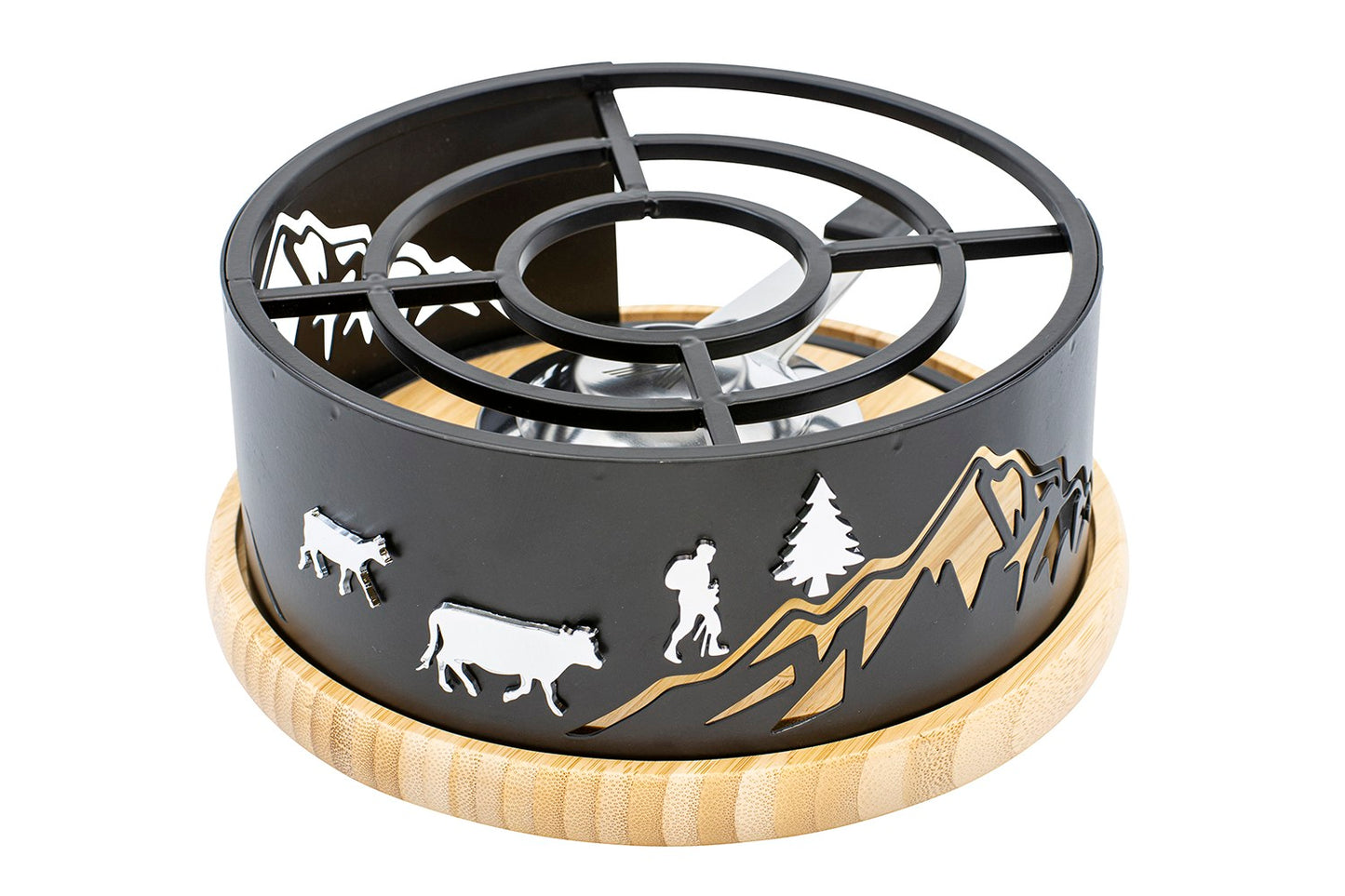 Rechaud "Magnetic Mountain", Ø 22 cm, 10-teilig