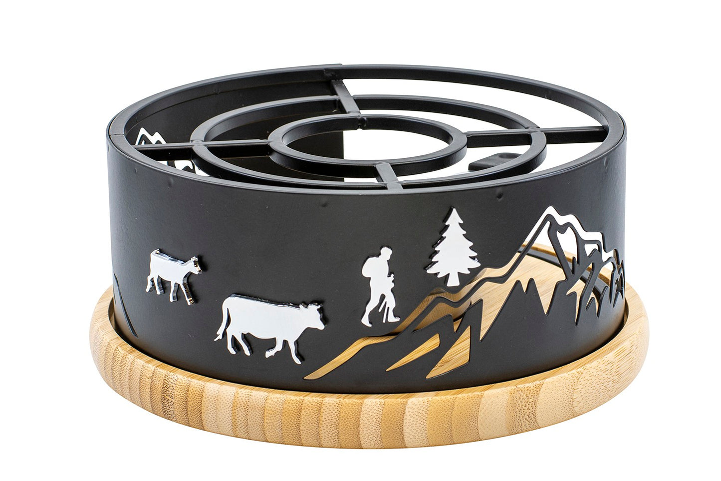 Rechaud "Magnetic Mountain", Ø 22 cm, 10-teilig