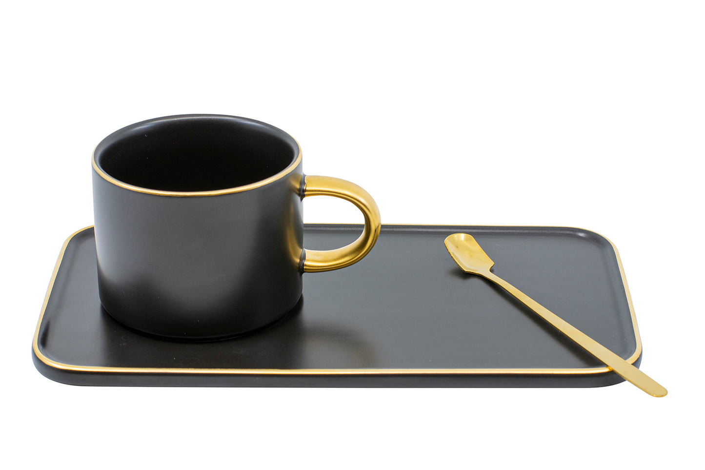 Tasse mit Unterteller "Elegance", 3-teilig