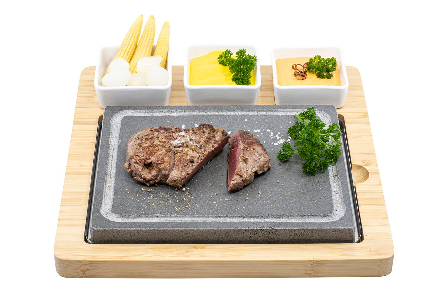 Hot Stone Set "Element Midi", 6-teilig