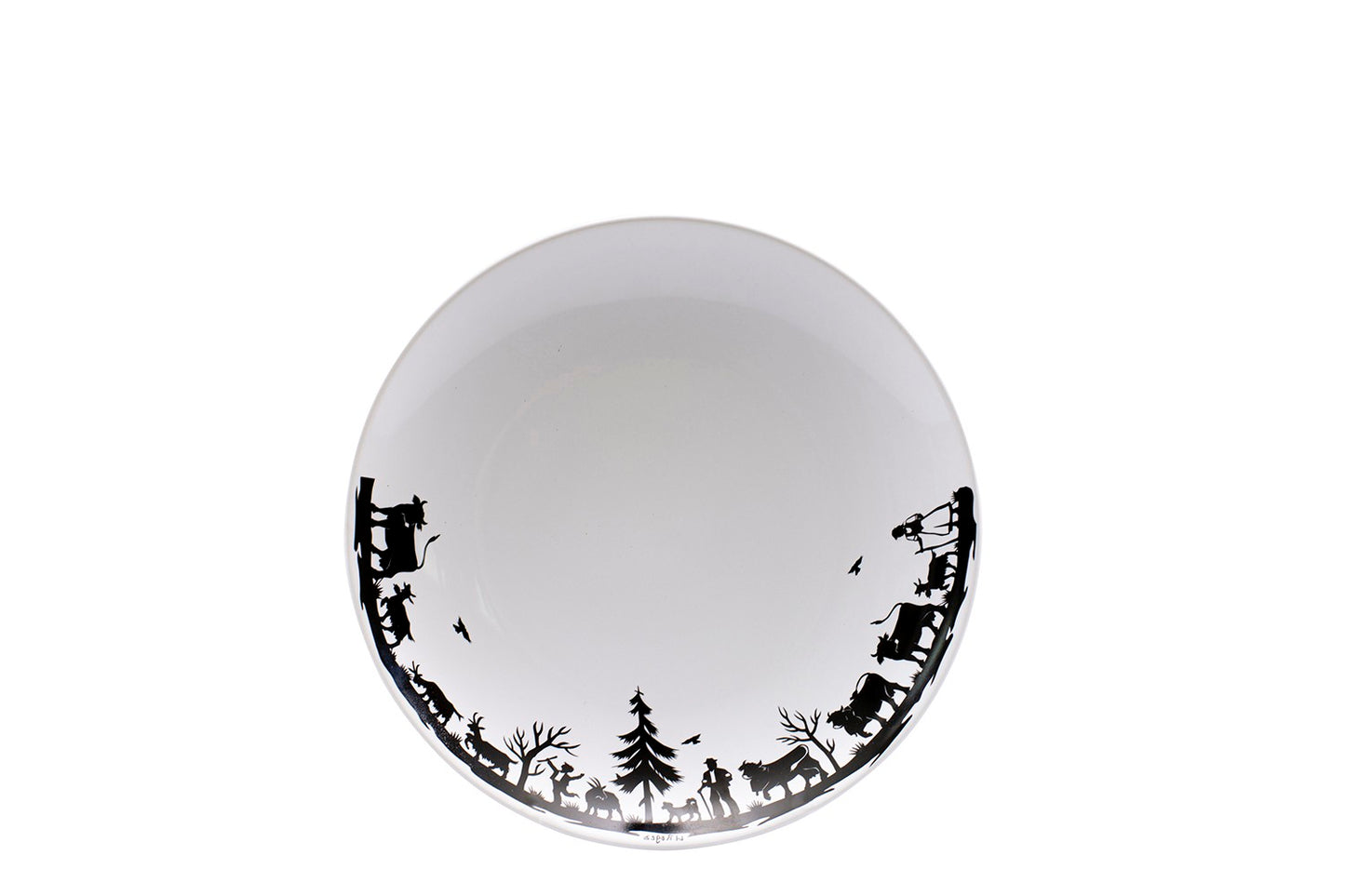 Vorspeisenteller “Alpaufzug Familie”, Ø 21 cm