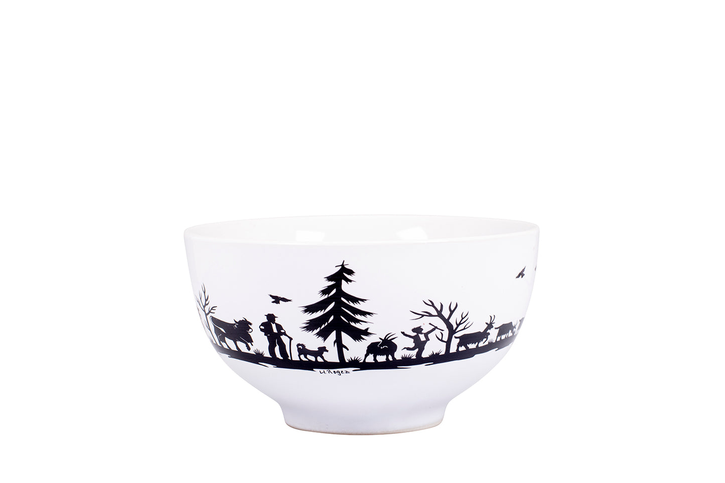 Schale "Alpaufzug Familie", Ø 14 cm, 500 ml