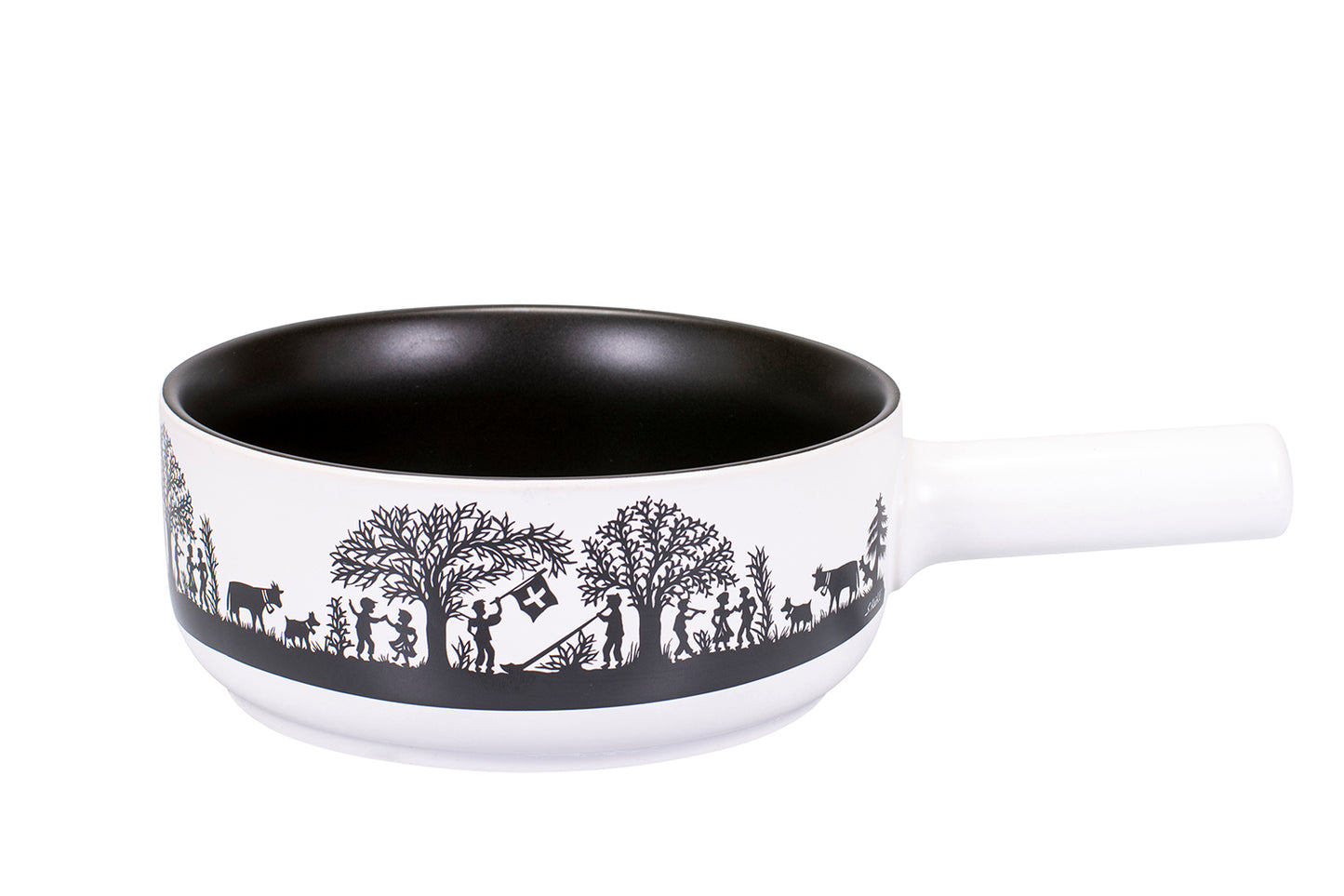 Käsefondue-Caquelon E22 "Bergchilbi", Ø 22 cm