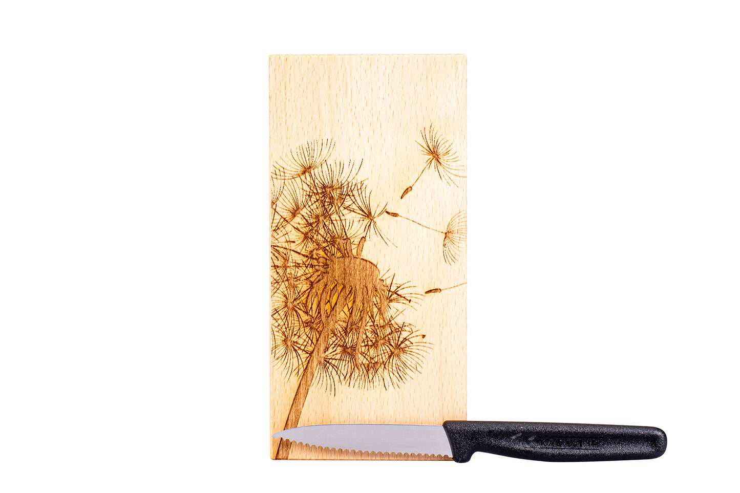 Messerbrett "Pusteblume", 18.5 x 9 x 2 cm