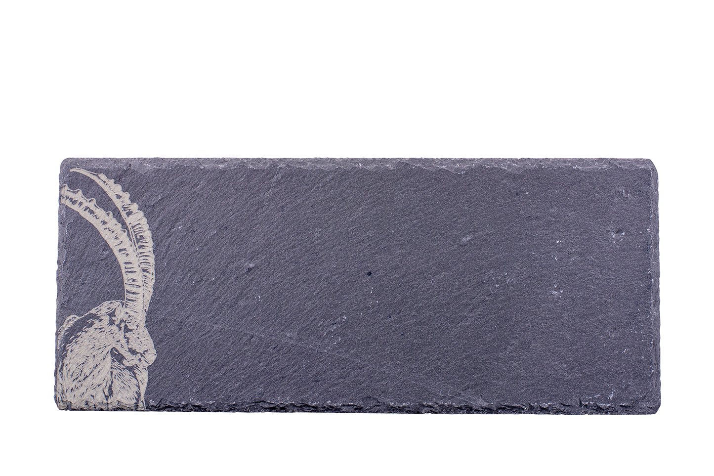 Schieferplatte A33 "Steinbock", 33 x 14 cm