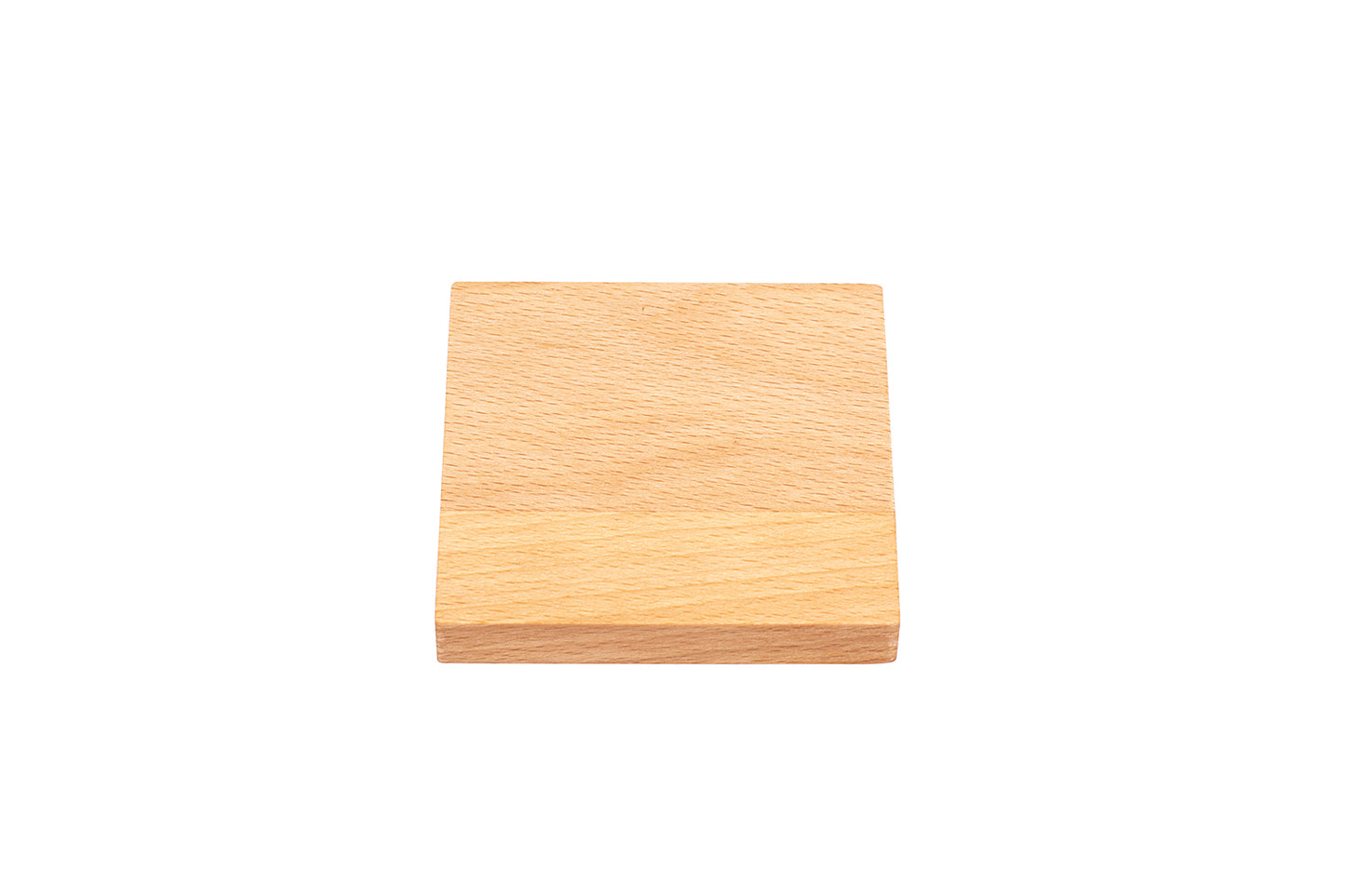 Holzmagnet quadratisch / rund "Notes", Buche, div. Grössen