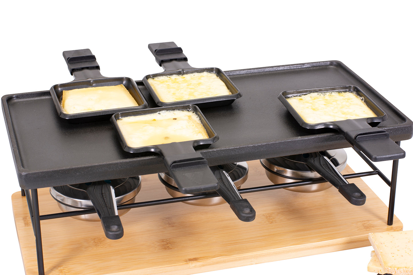 Racletteofen & Tischgrill "Flame", 40 x 20 x 11 cm