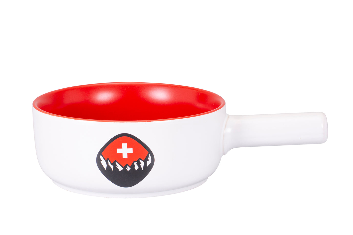 Käsefondue-Caquelon E22 "Swiss Cross", Ø 22 cm