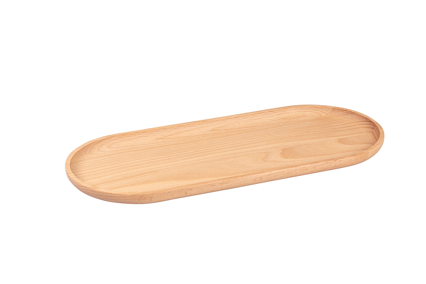 Holzteller oval, Buche, div. Grössen, Personalisierbar