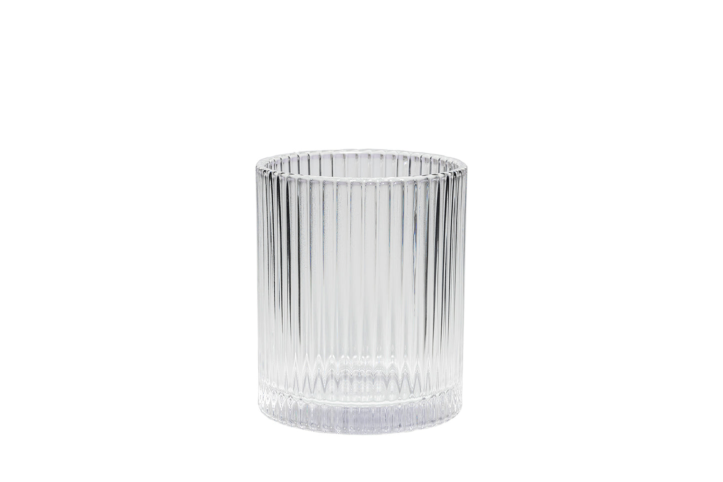 Trinkglas "Stripes", transparent, 400 ml