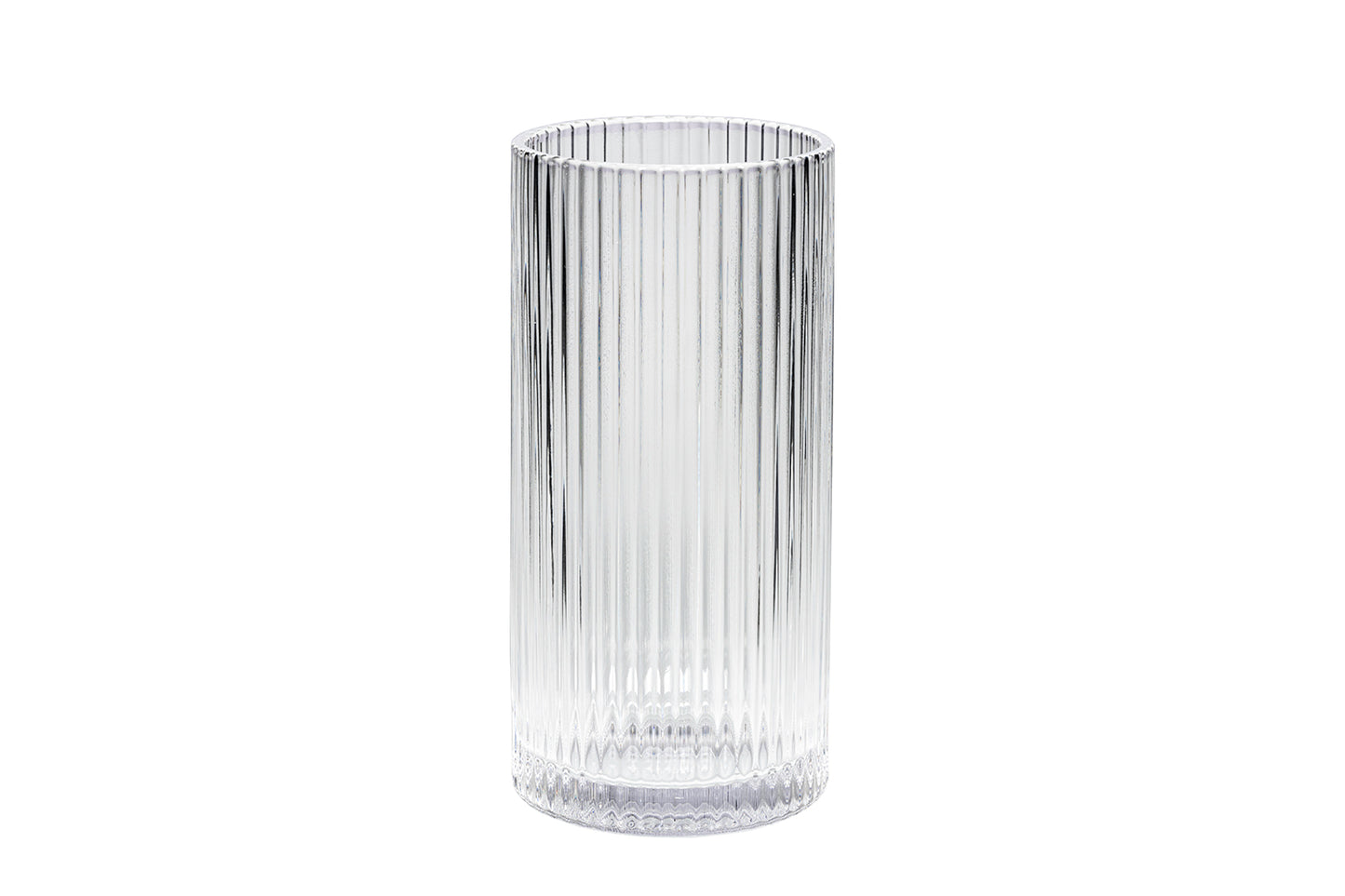 Trinkglas "Stripes", transparent, 450 ml