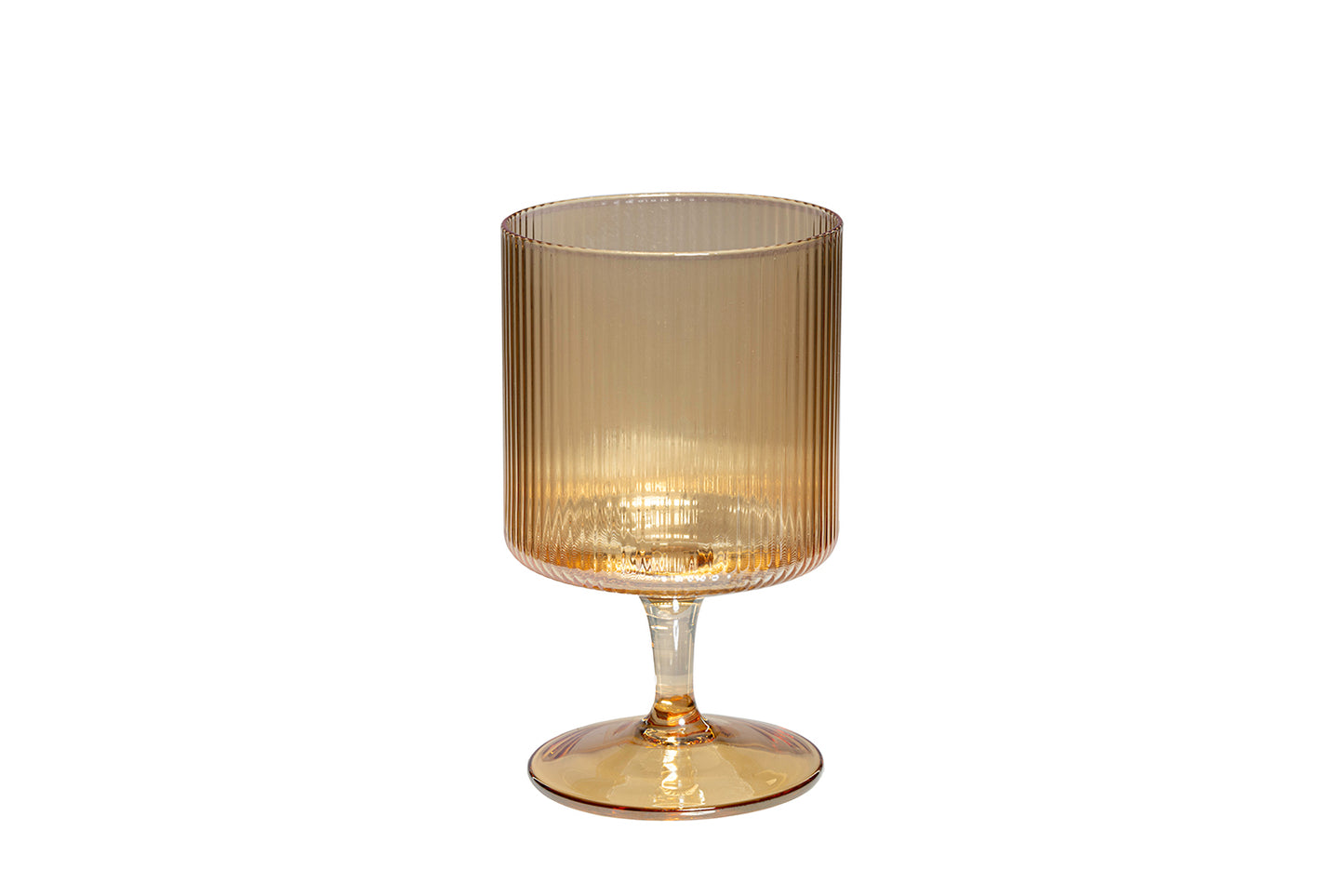Trinkkelch "Stripes", amber, 300 ml