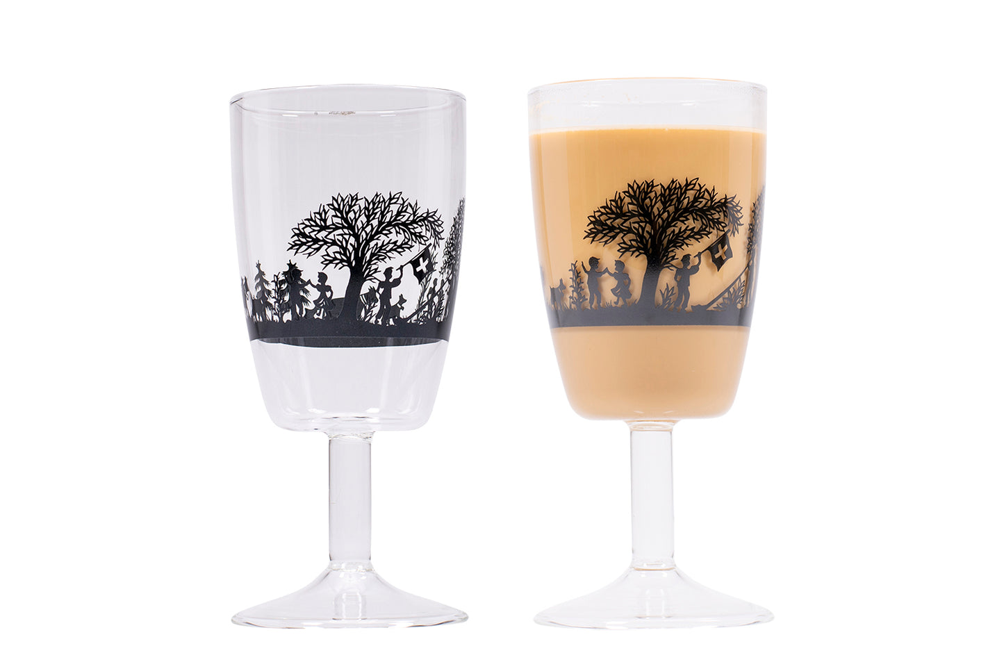 Kaffeeglas "Bergchilbi", 2er-Set, 200 ml