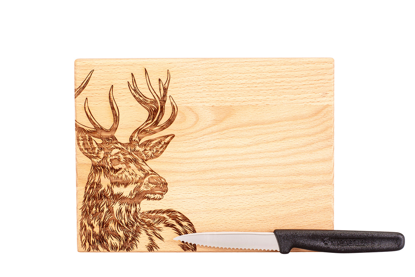Messerbrett XL "Hirsch", 20 x 15 x 2 cm