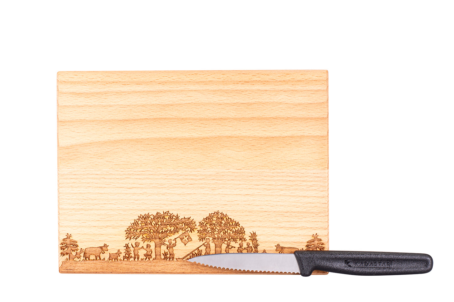 Holzbrett "Bergchilbi", Buche, div. Ausführungen