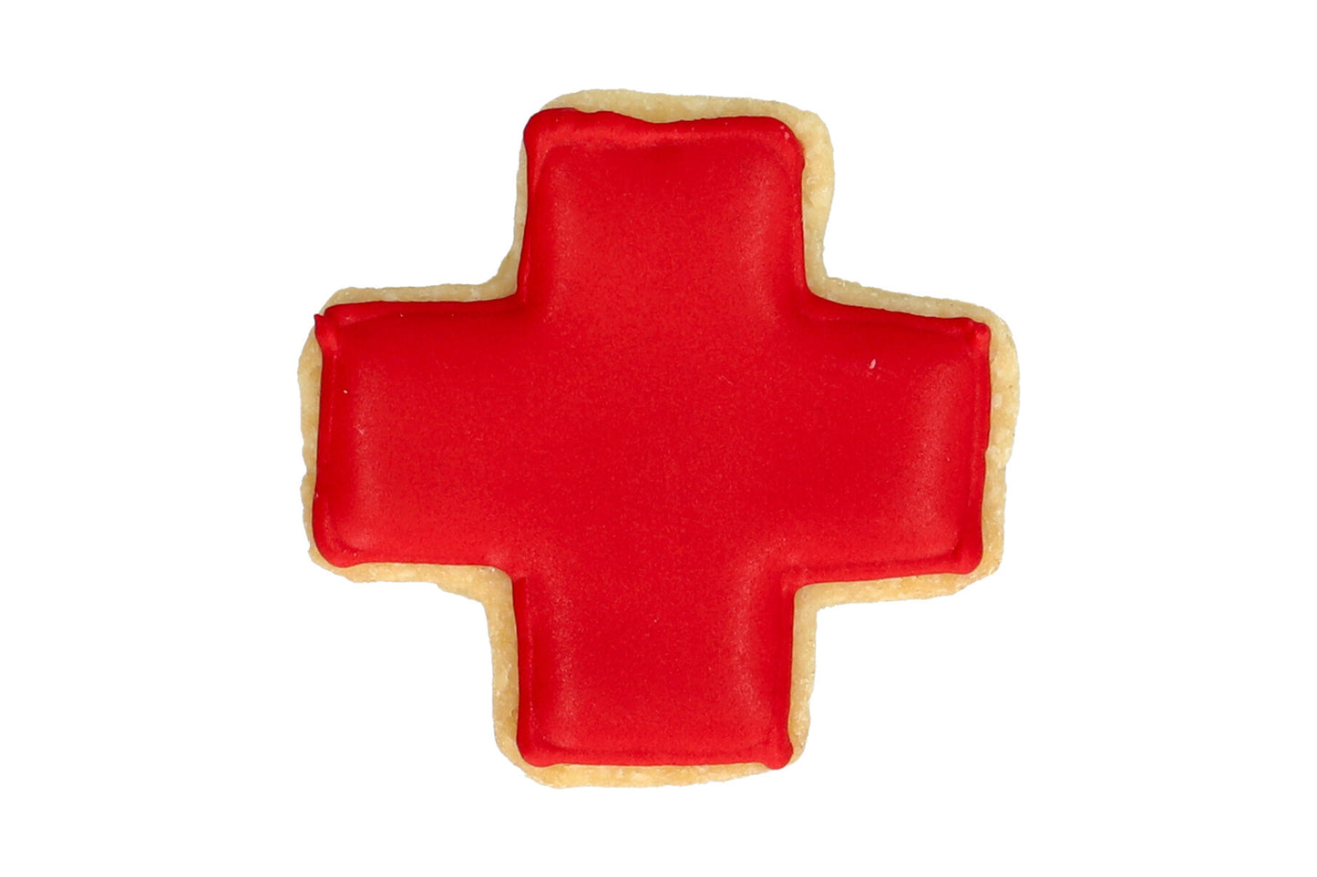 Mini Ausstechform "Kreuz", Edelstahl, 2,5 cm. 5st