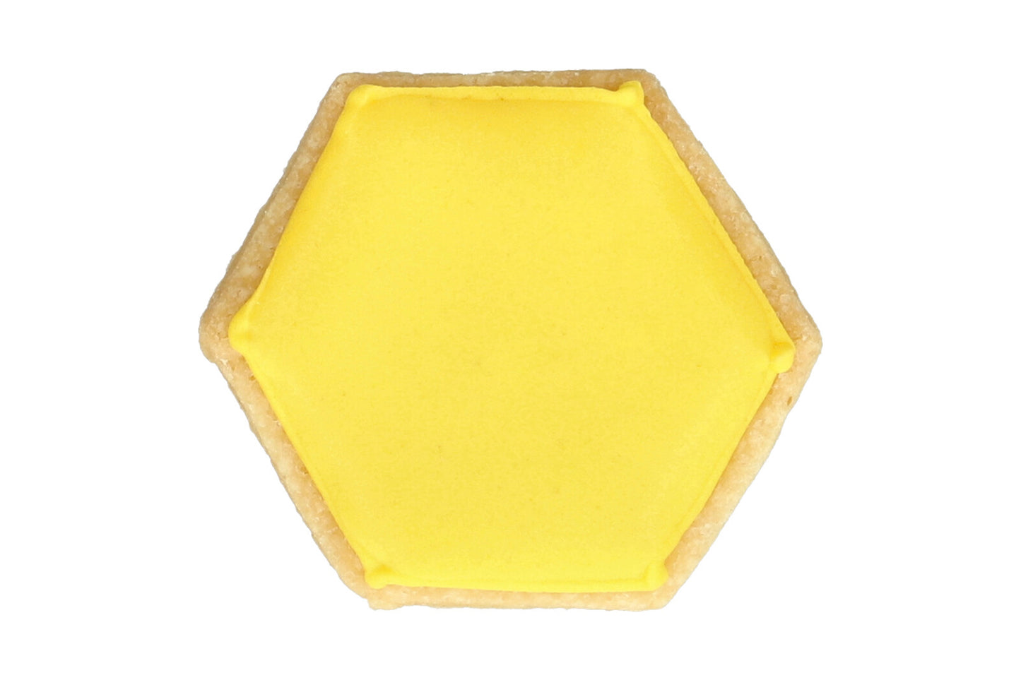 Mini Ausstechform "Sechseck", Edelstahl, 2,4 cm. 5st