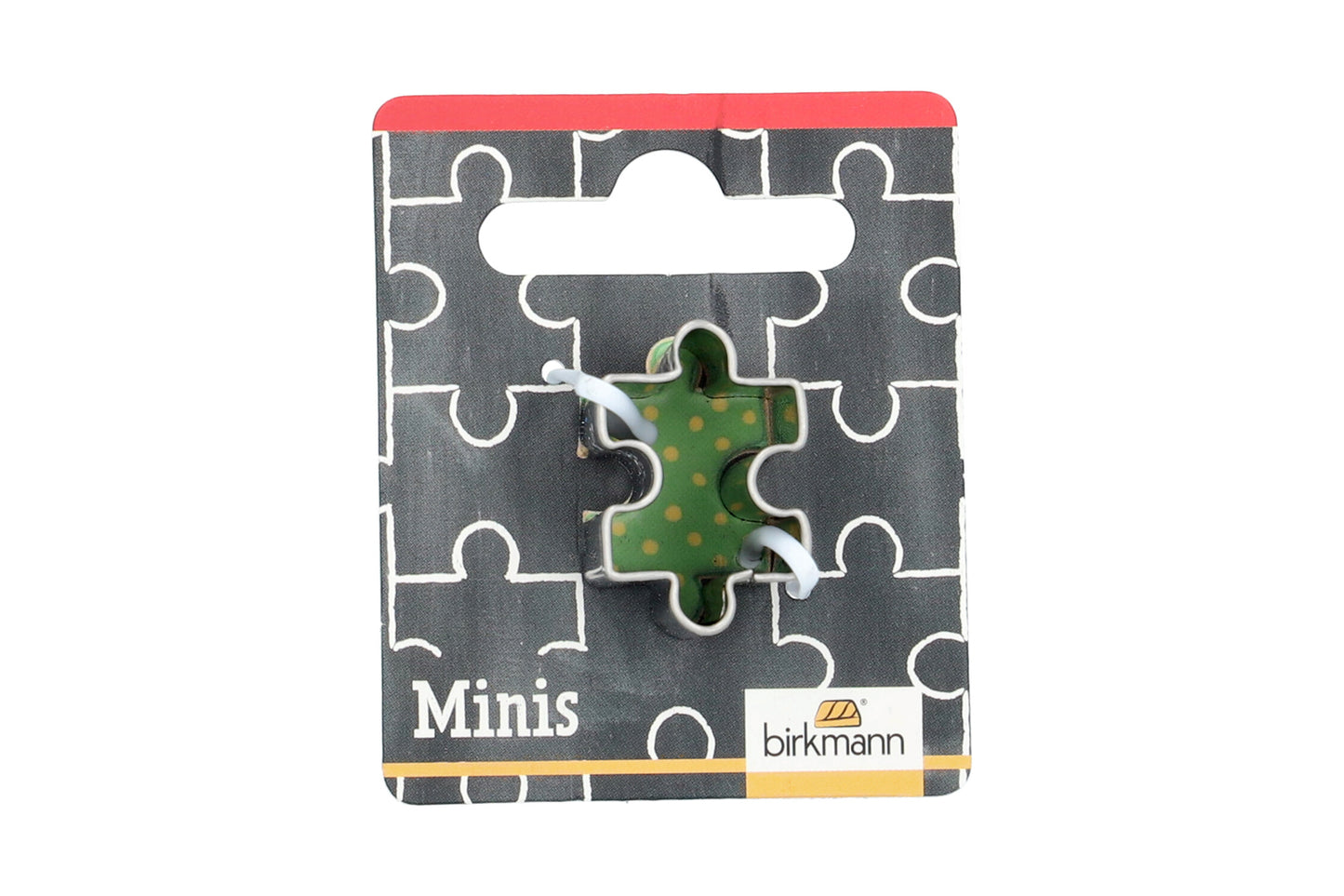 Mini Ausstechform "Puzzle", Edelstahl, 2,5 cm. 5st