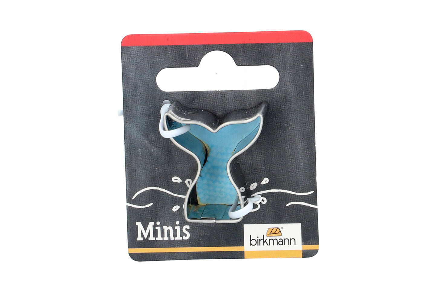 Mini Ausstechform "Flosse", Edelstahl, 2,7 cm. 5st