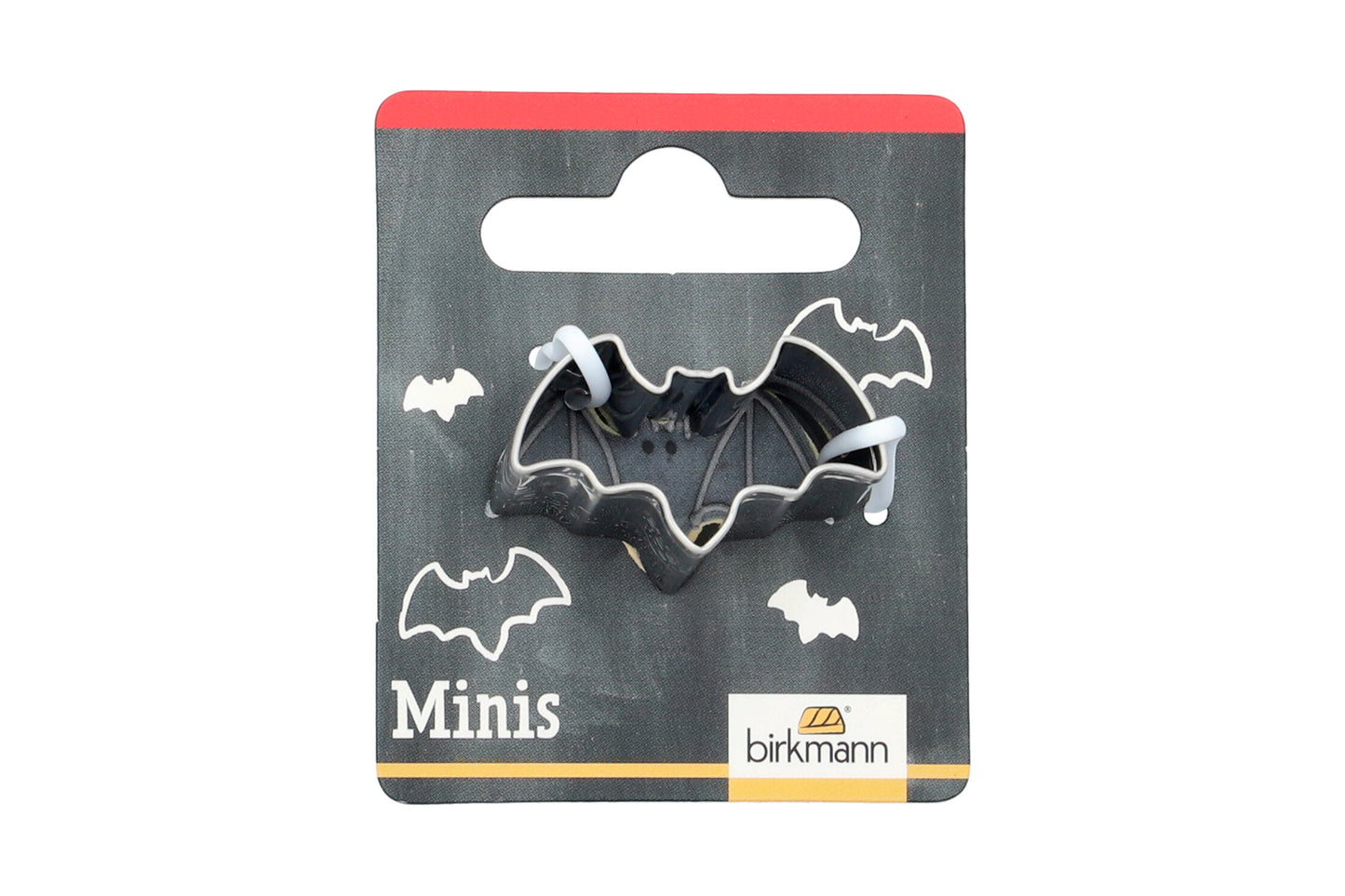 Mini Ausstechform "Fledermaus", Edelstahl, 3 cm. 5st