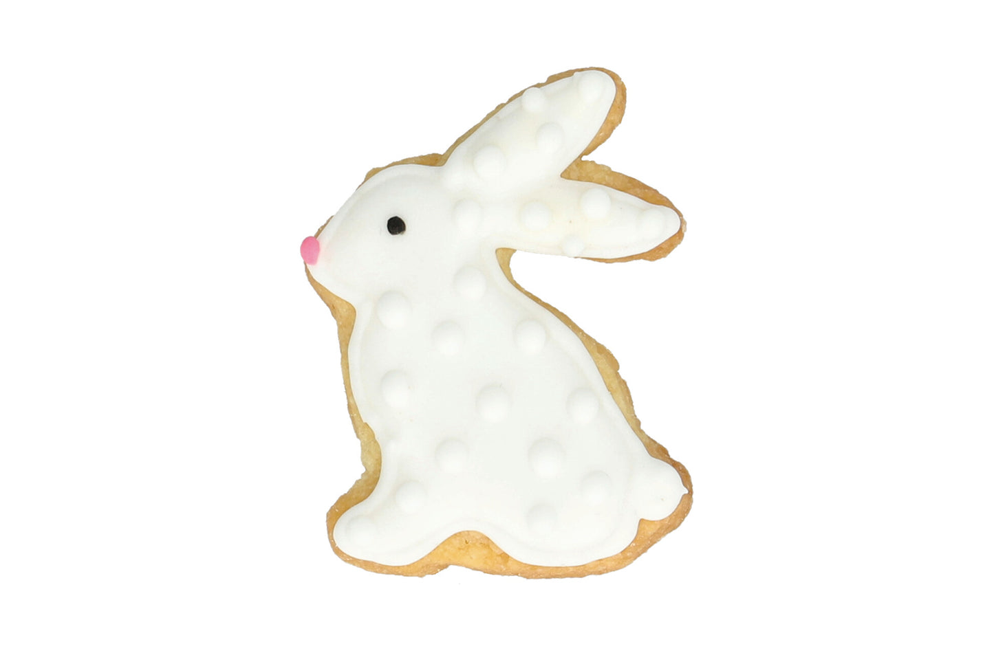 Mini Ausstechform "Hase", Edelstahl, 2,5 cm. 5st