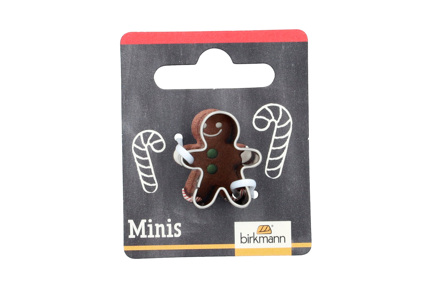Mini Ausstechform "Gingerman", Edelstahl, 2,5 cm. 5st