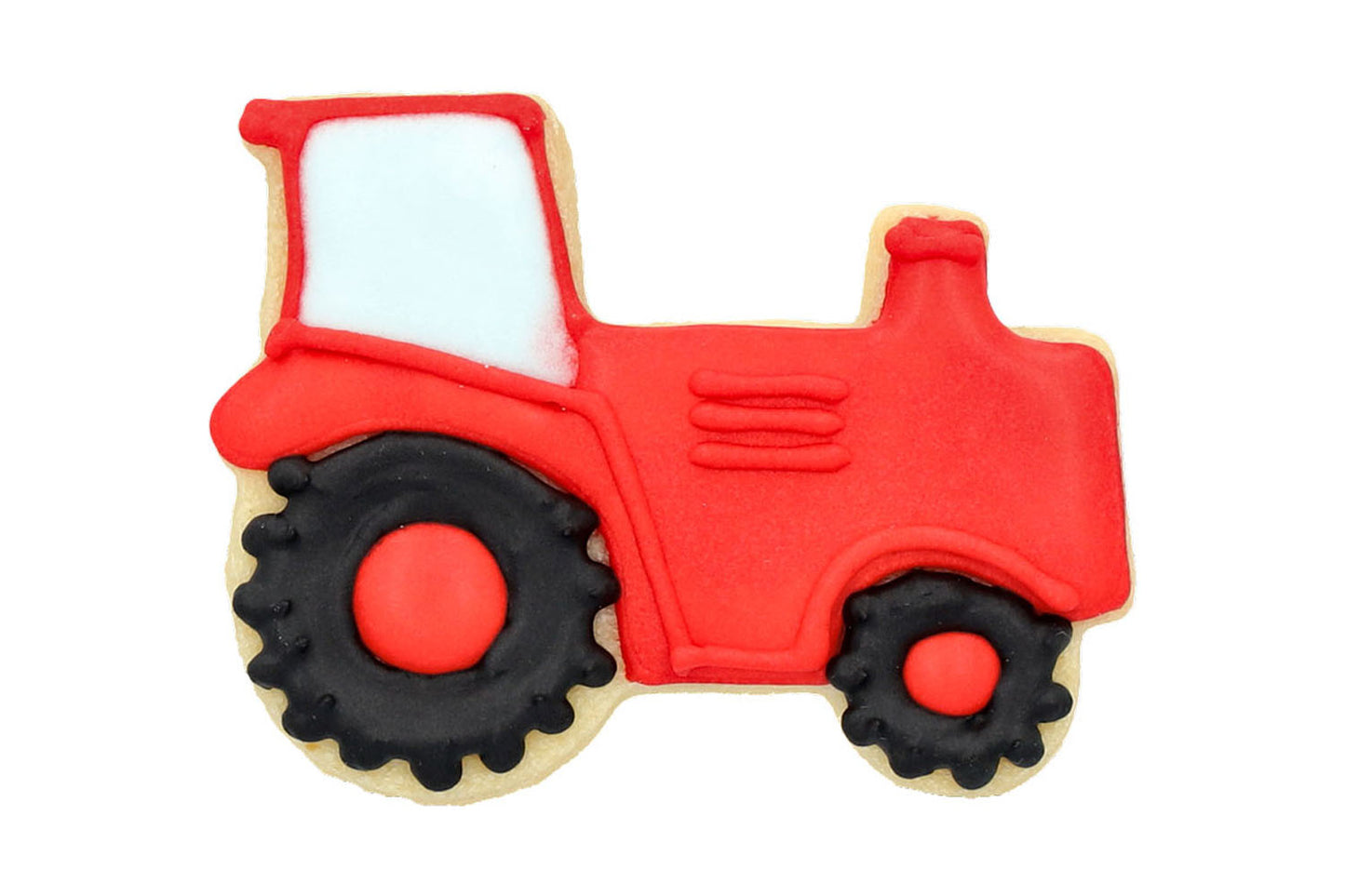 Ausstechform "Traktor", 7 cm, Edelstahl. 5st