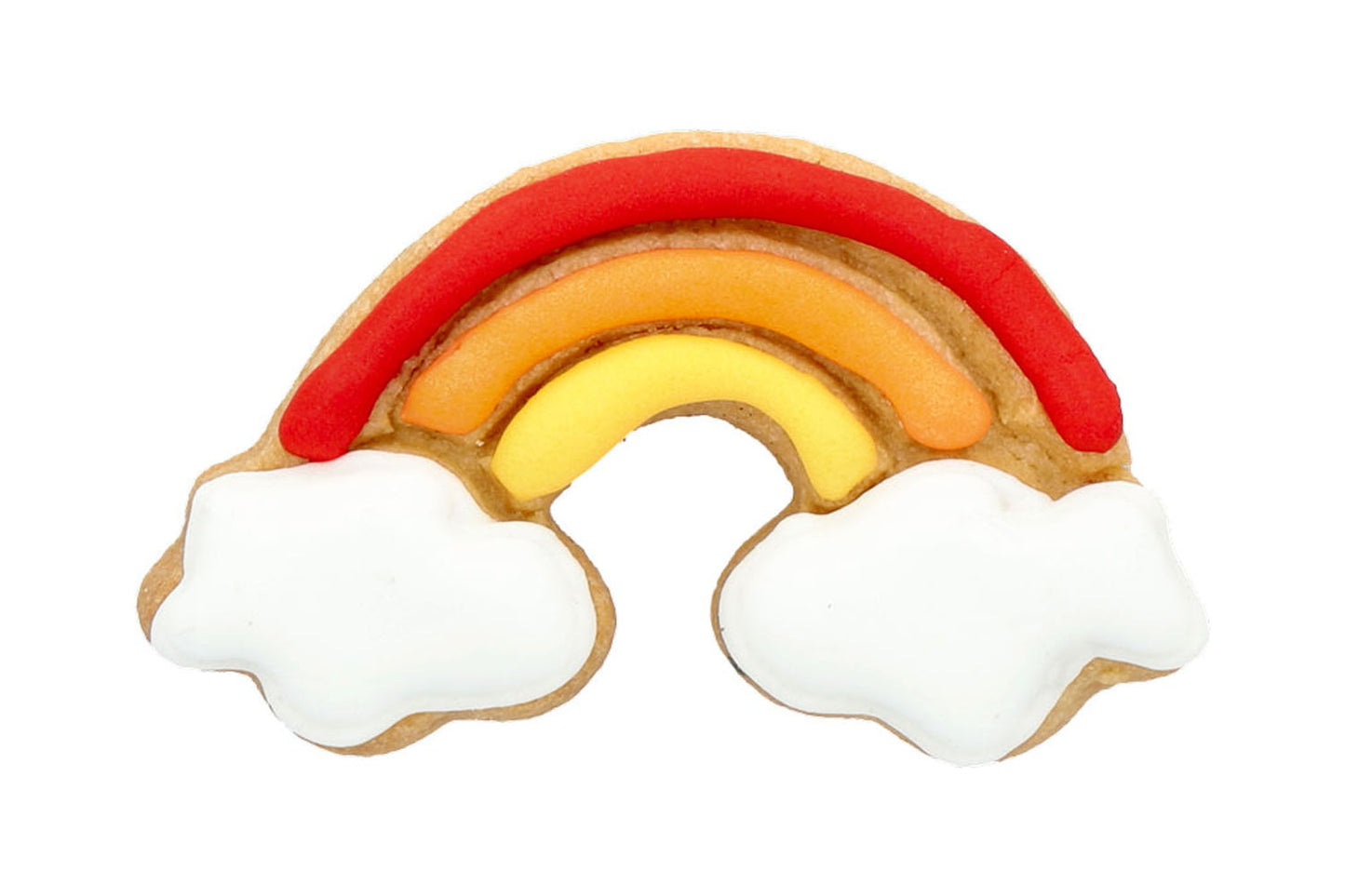 Ausstechform "Regenbogen", Edelstahl, 7 cm. 5st