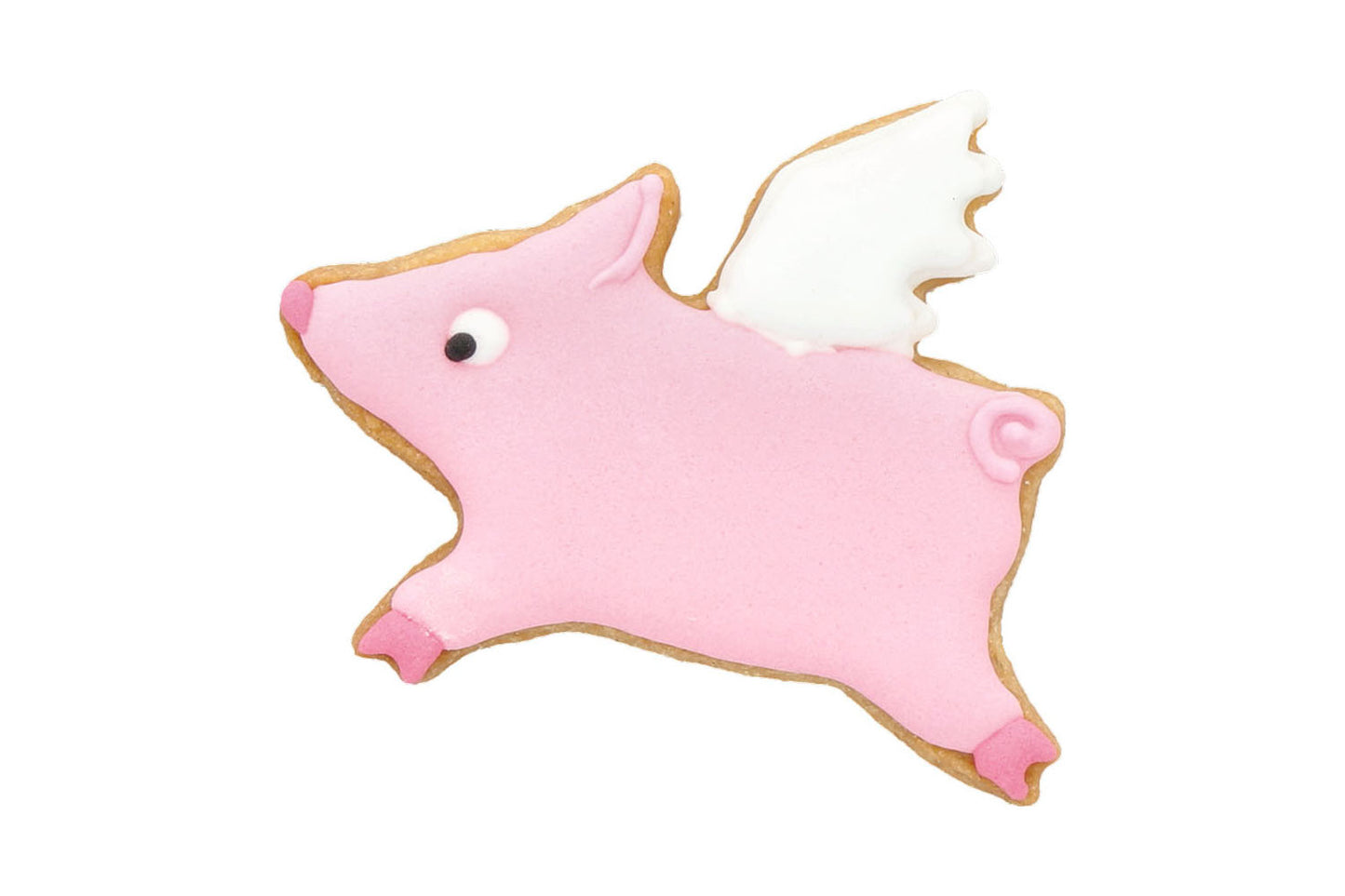 Ausstechform "Schwein mit Flügeln", Edelstahl, 7 cm. 5st