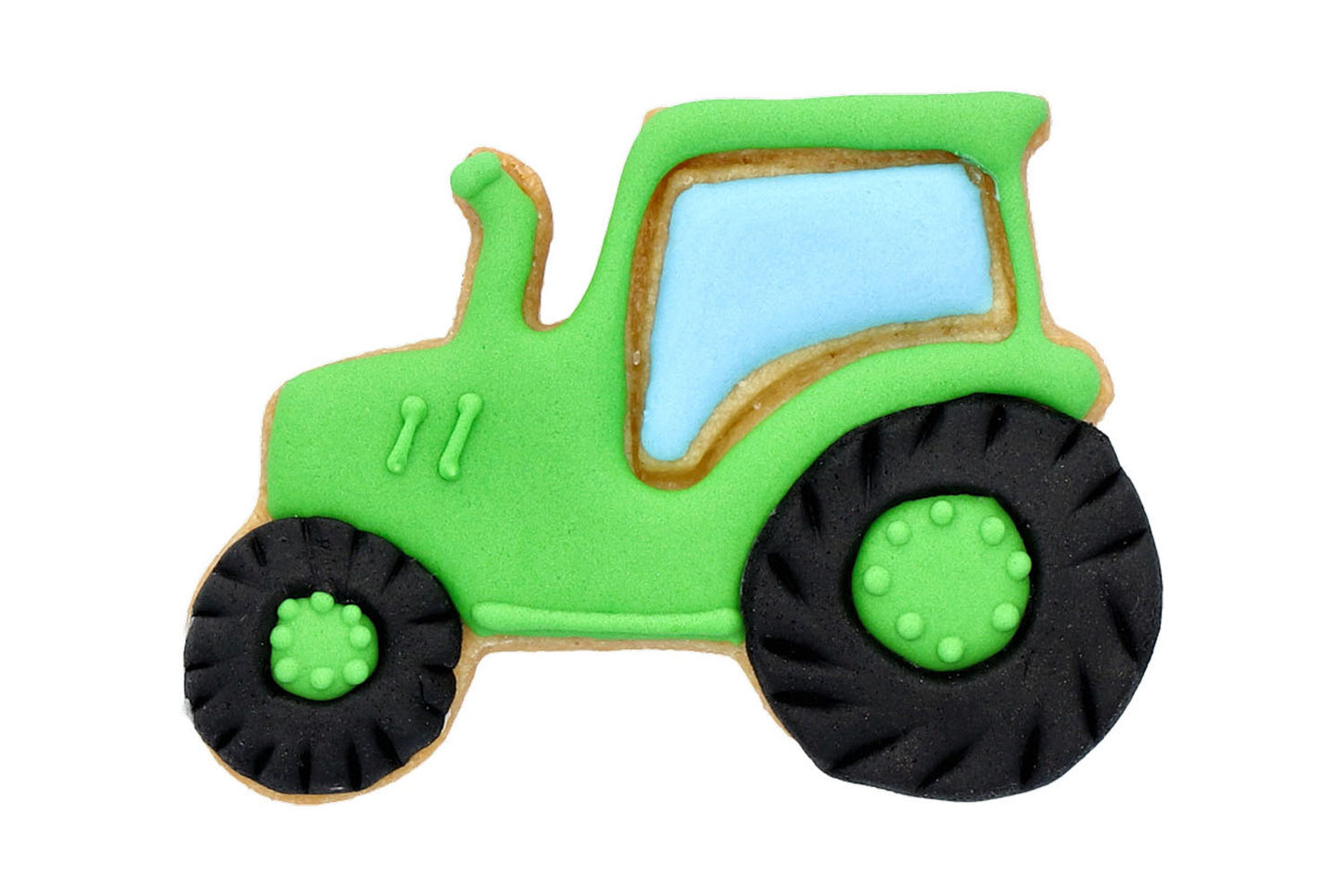 Ausstechform "Traktor", 7,5 cm, Edelstahl. 5st