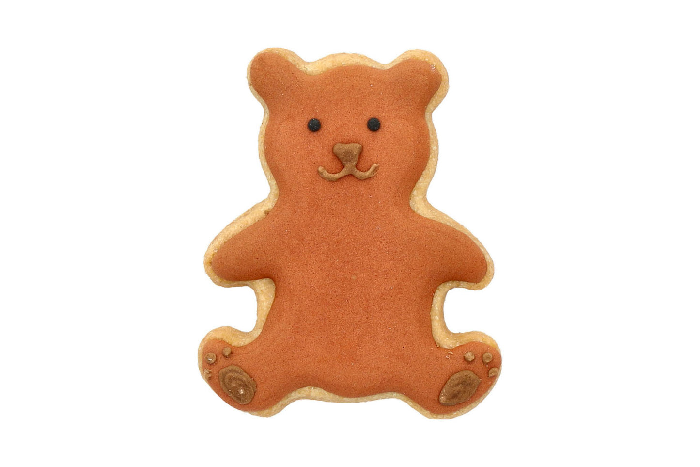 Ausstechform "Teddybär", 6,5 cm, Edelstahl. 5st