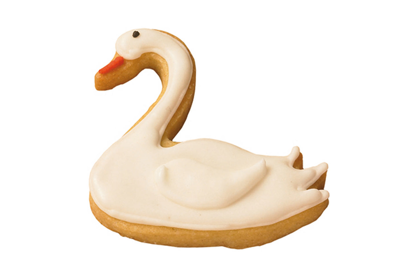Ausstechform "Schwan", Edelstahl, 7 cm. 5st