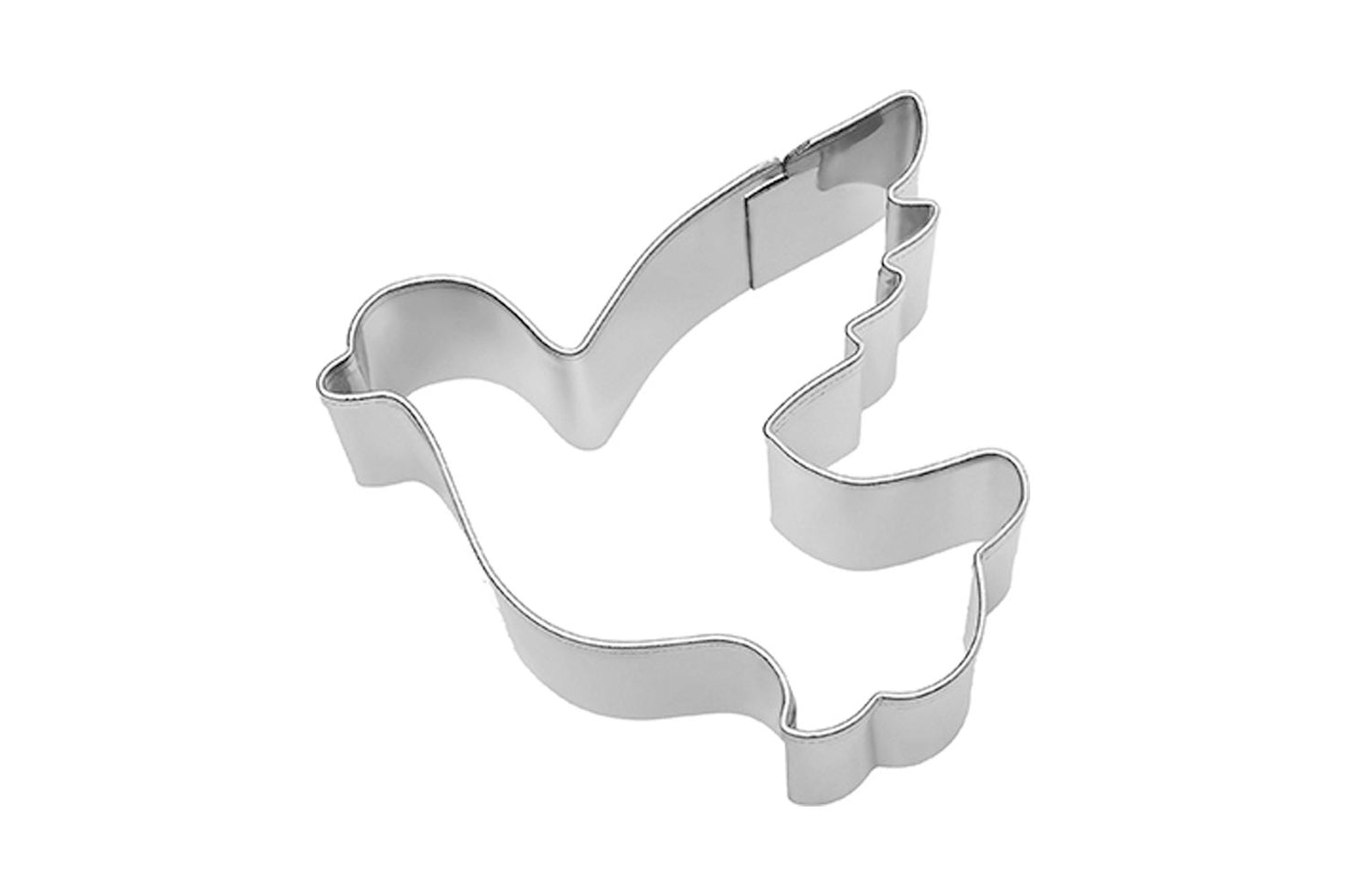 Ausstechform "Täubchen", Edelstahl, 6 cm. 5st