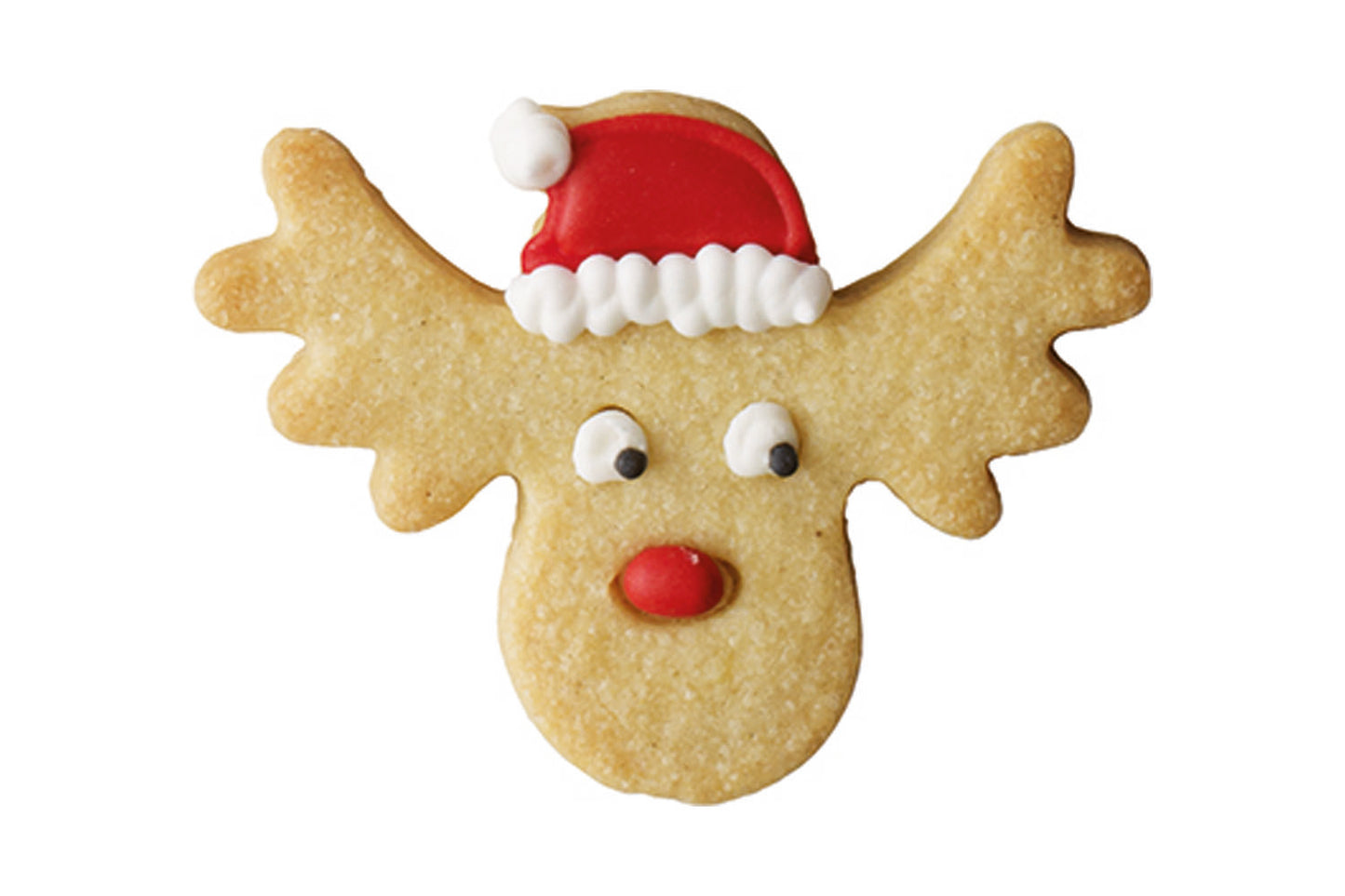 Ausstechform "Rentierkopf", Edelstahl, 8 cm. 5st