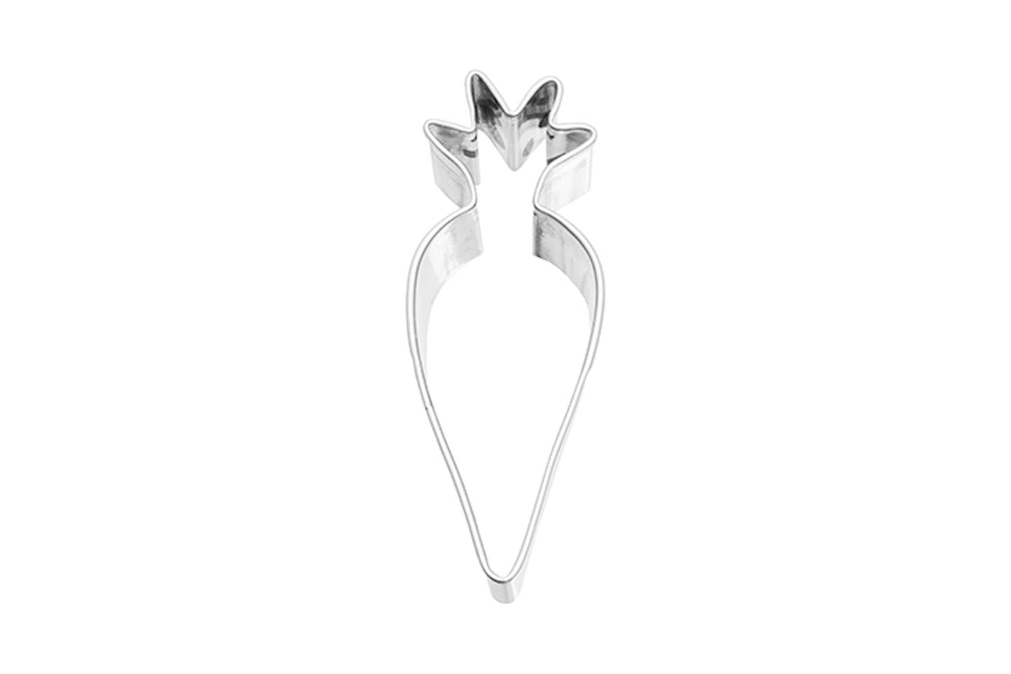 Ausstechform "Möhrchen", Edelstahl, 7 cm. 5st