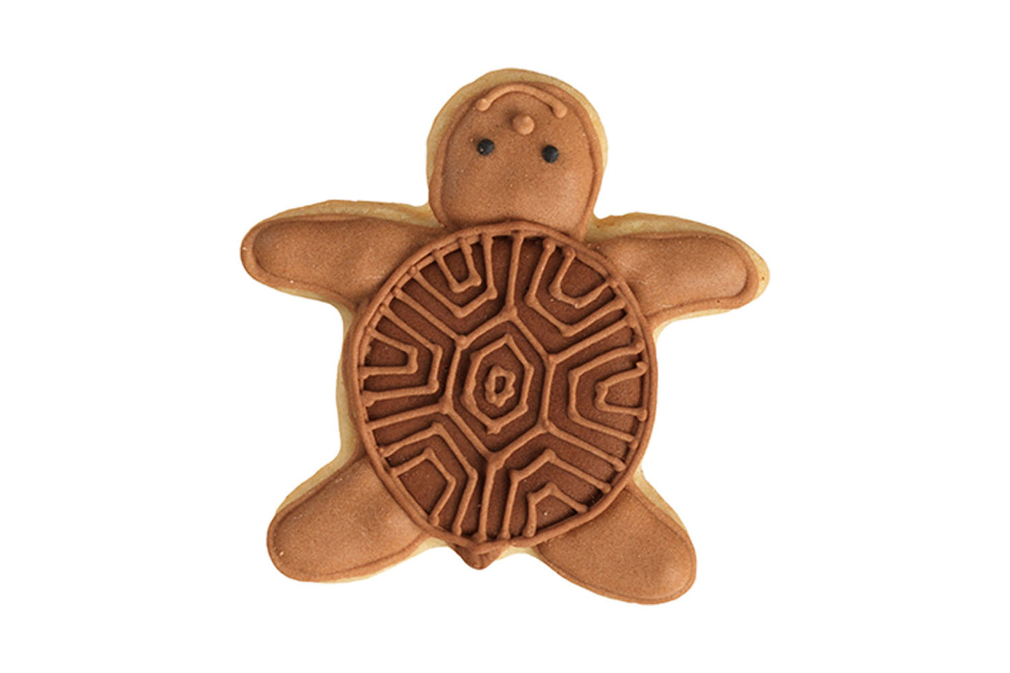 Ausstechform "Schildkröte", Edelstahl, 6,5 cm. 5st