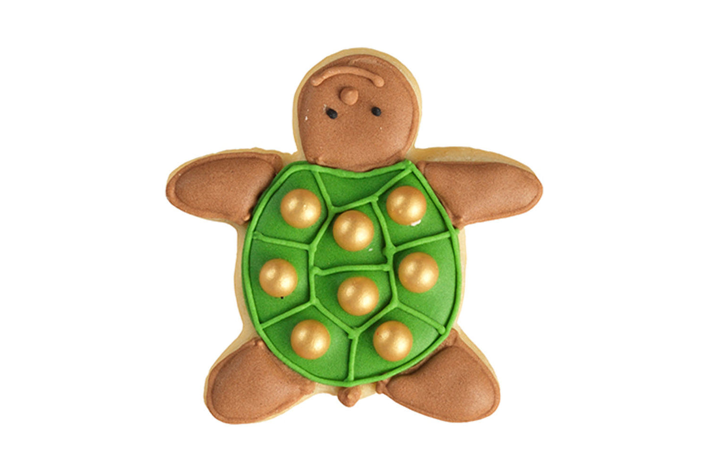 Ausstechform "Schildkröte", Edelstahl, 6,5 cm. 5st