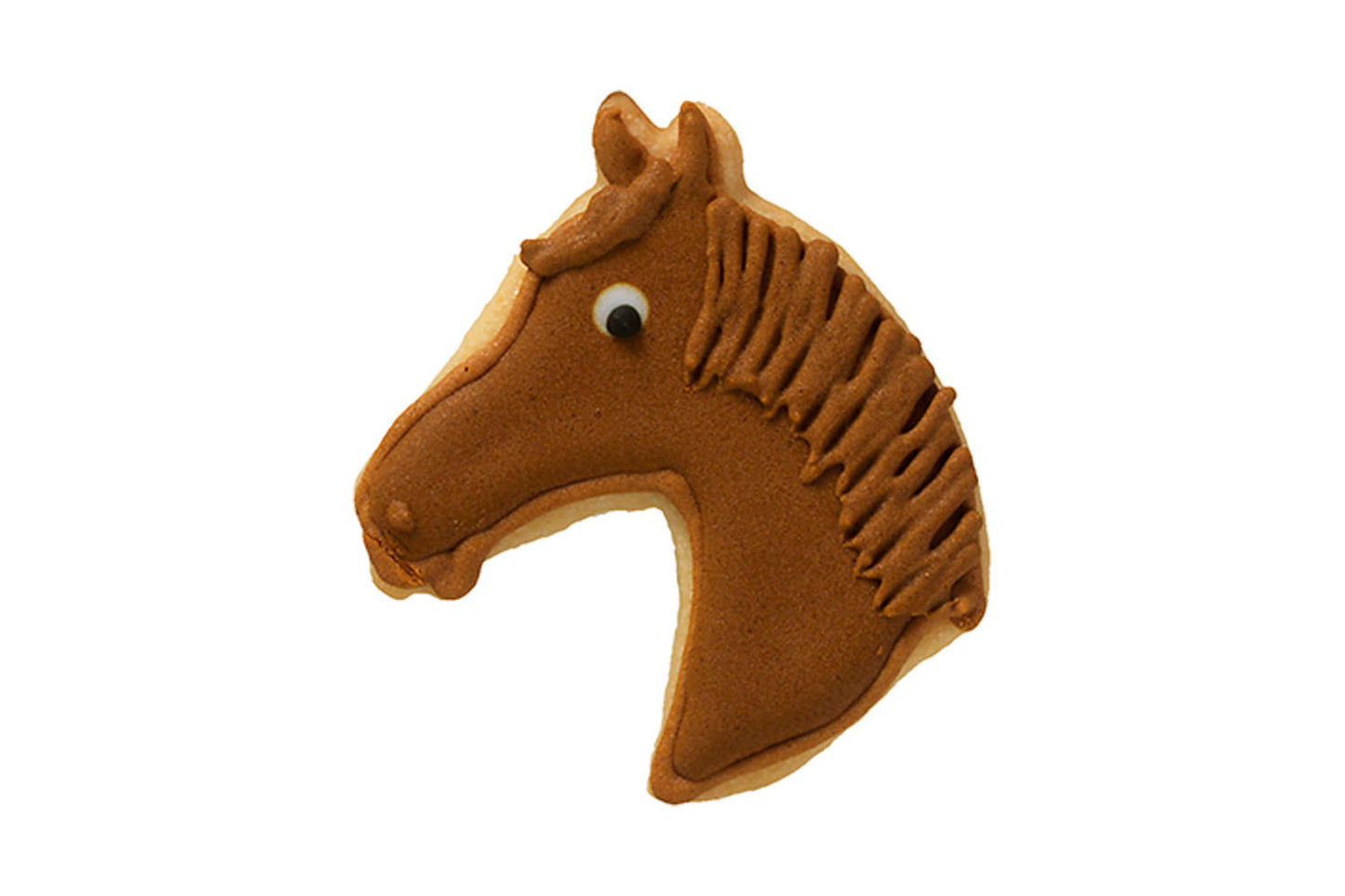 Ausstechform "Pferdekopf", Edelstahl, 6,5 cm. 5st