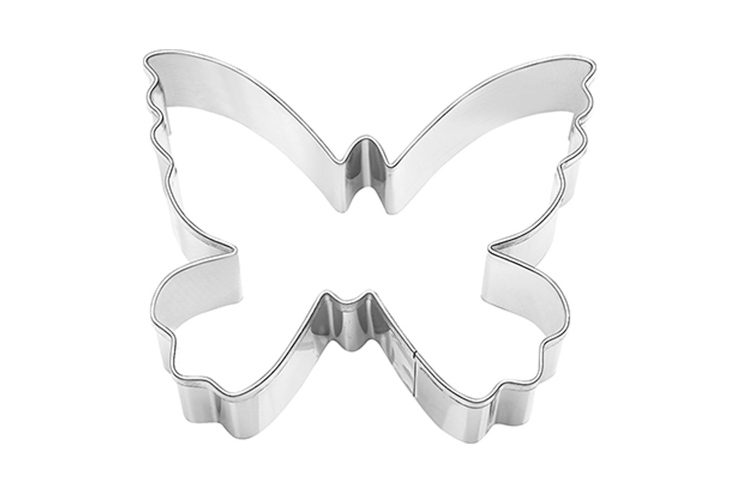 Ausstechform "Schmetterling", Edelstahl, 7 cm. 5st