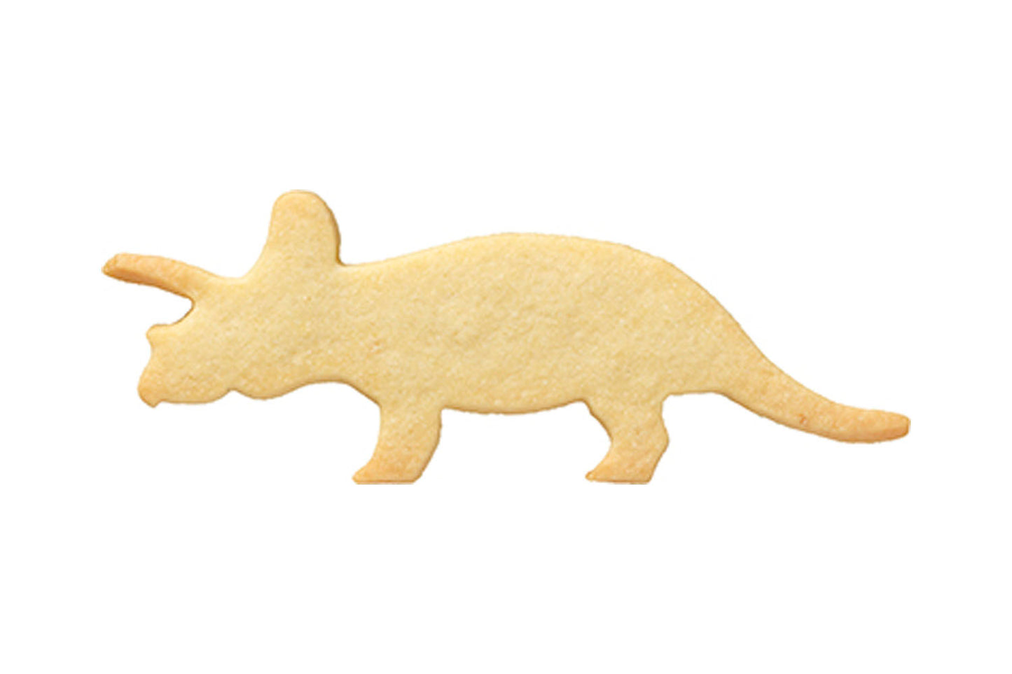 Ausstechform "Triceratops", Edelstahl, 14 cm. 5st