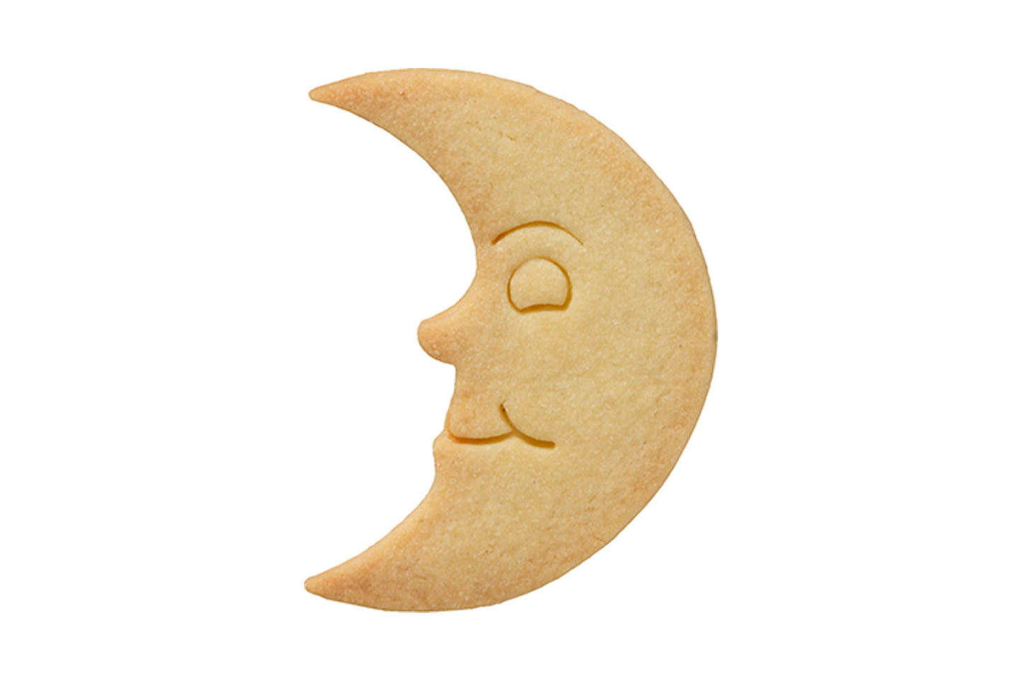 Ausstechform "Mond", Edelstahl, 8 cm. 5st