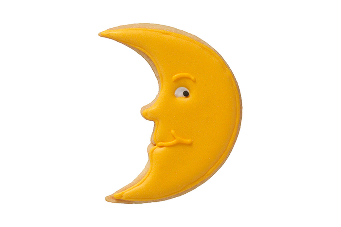 Ausstechform "Mond", Edelstahl, 8 cm. 5st
