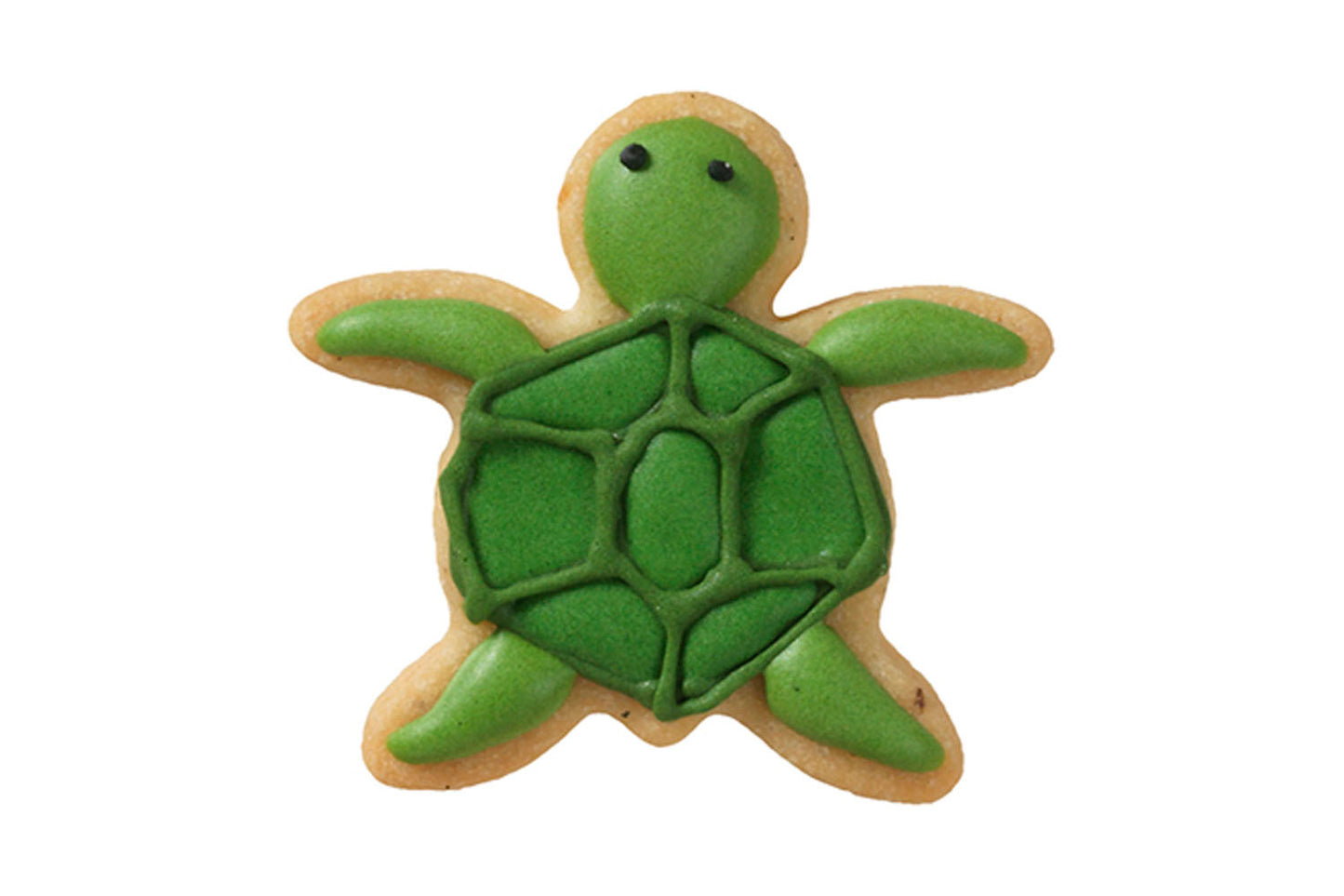 Ausstechform "Schildkröte", Edelstahl, 4,5 cm, 5st