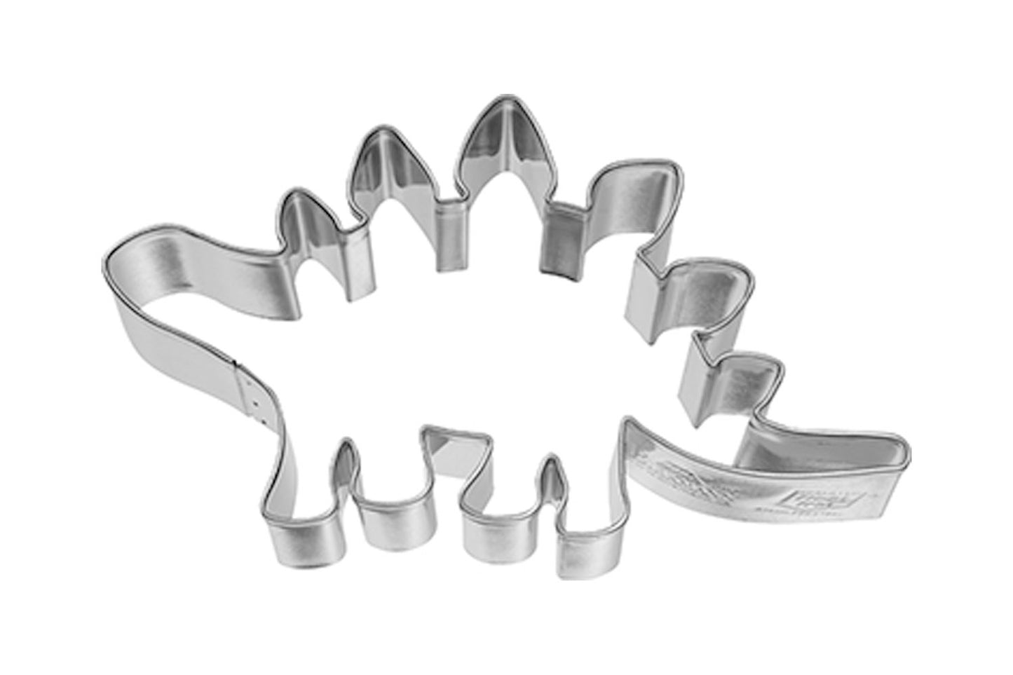 Ausstechform "Stegosaurus", Edelstahl, 11 cm, 5st